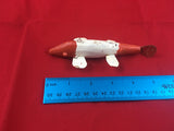 Vintage Ice Fishing Spearing Decoy Lure - Folk Art - Collection Purchased in the early 90's (Image One - Top View)