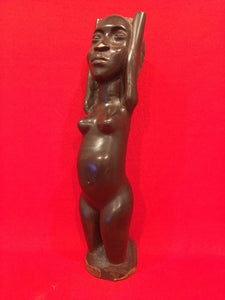 Jamaican Fertility Goddess Ironwood 19" Tall