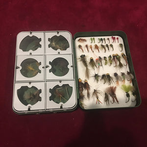 Fly Assortment in an Orvis Box